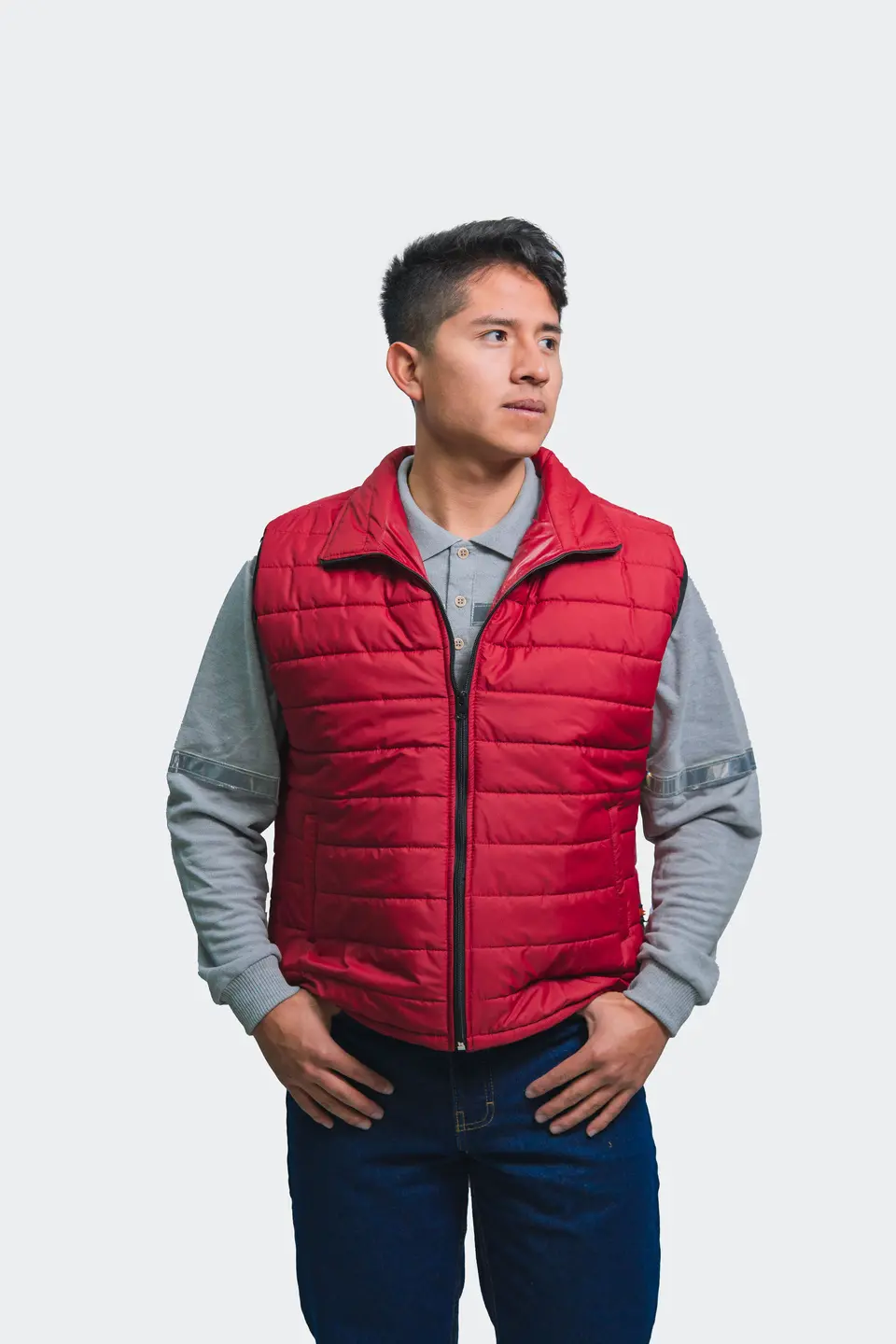 Chaleco Casual Rojo
